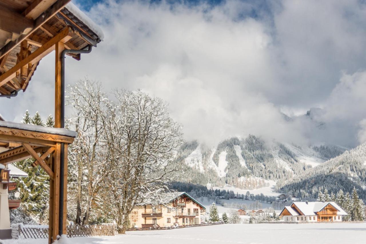 Bio-Holzhaus Und Landhaus Heimat Рамзау ам Дахщайн Екстериор снимка